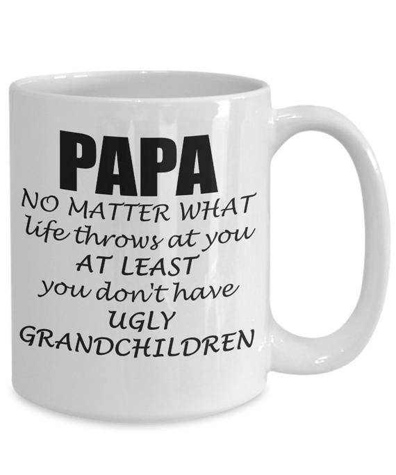 Papa mug papa birthday gift papa coffee mug